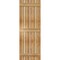 Ekena Millwork Spaced Board-n-Batten Shutters, Rough Sawn Western Red Cedar, 23W x 65H, PR RBS06S23X065RWR - alternate 4